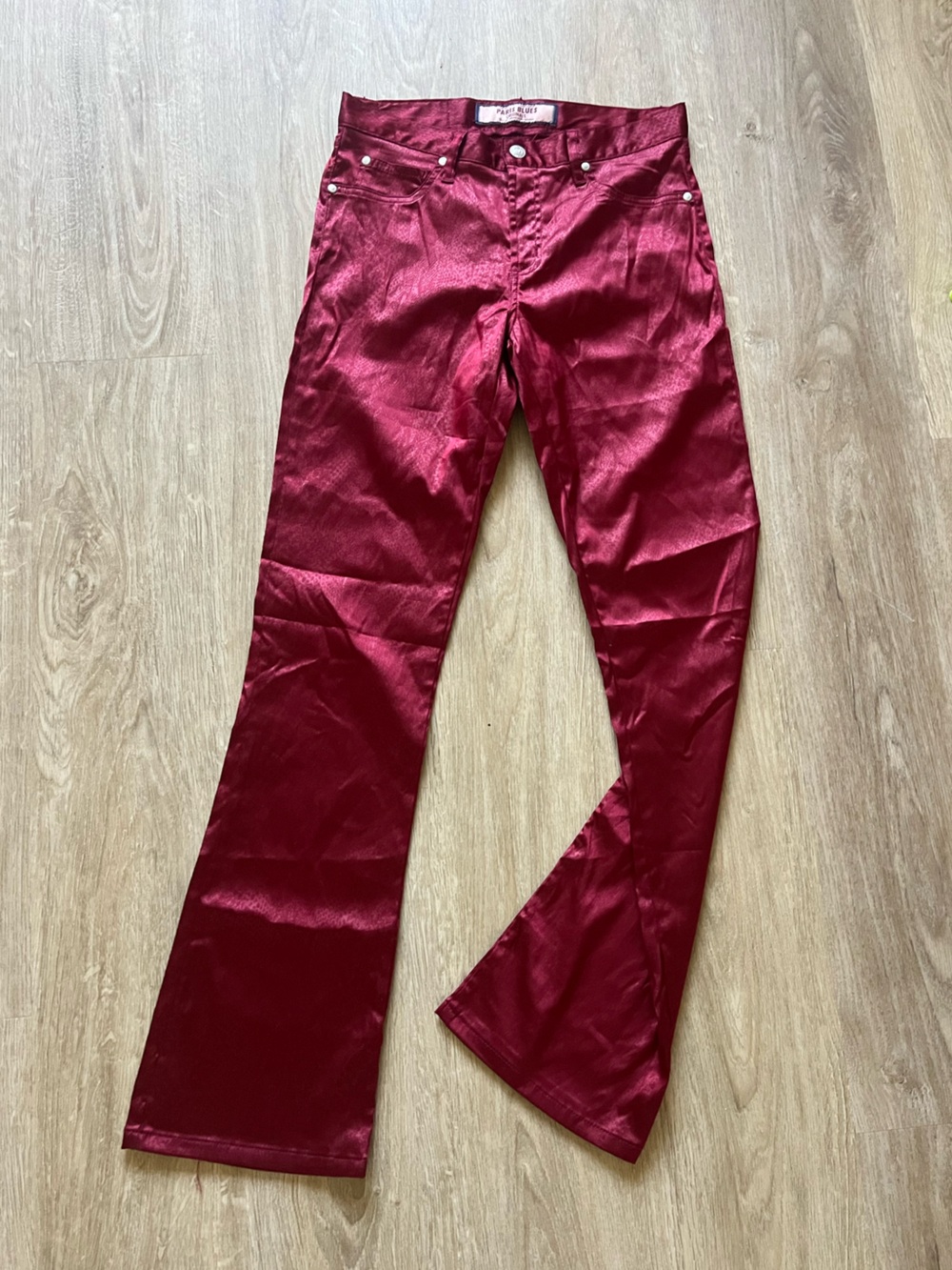 Red Vintage Paris Blues Pants